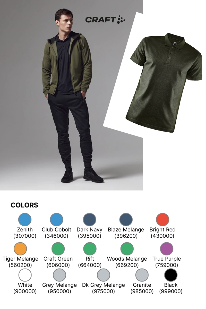 Heinäkuun tuote Craft Core Unify Polo Shirt
