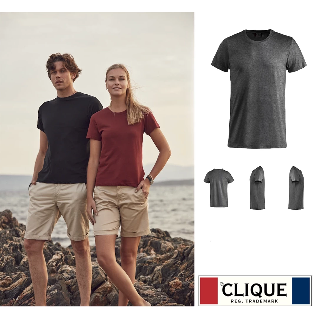 CLIQUE Basic T-paita